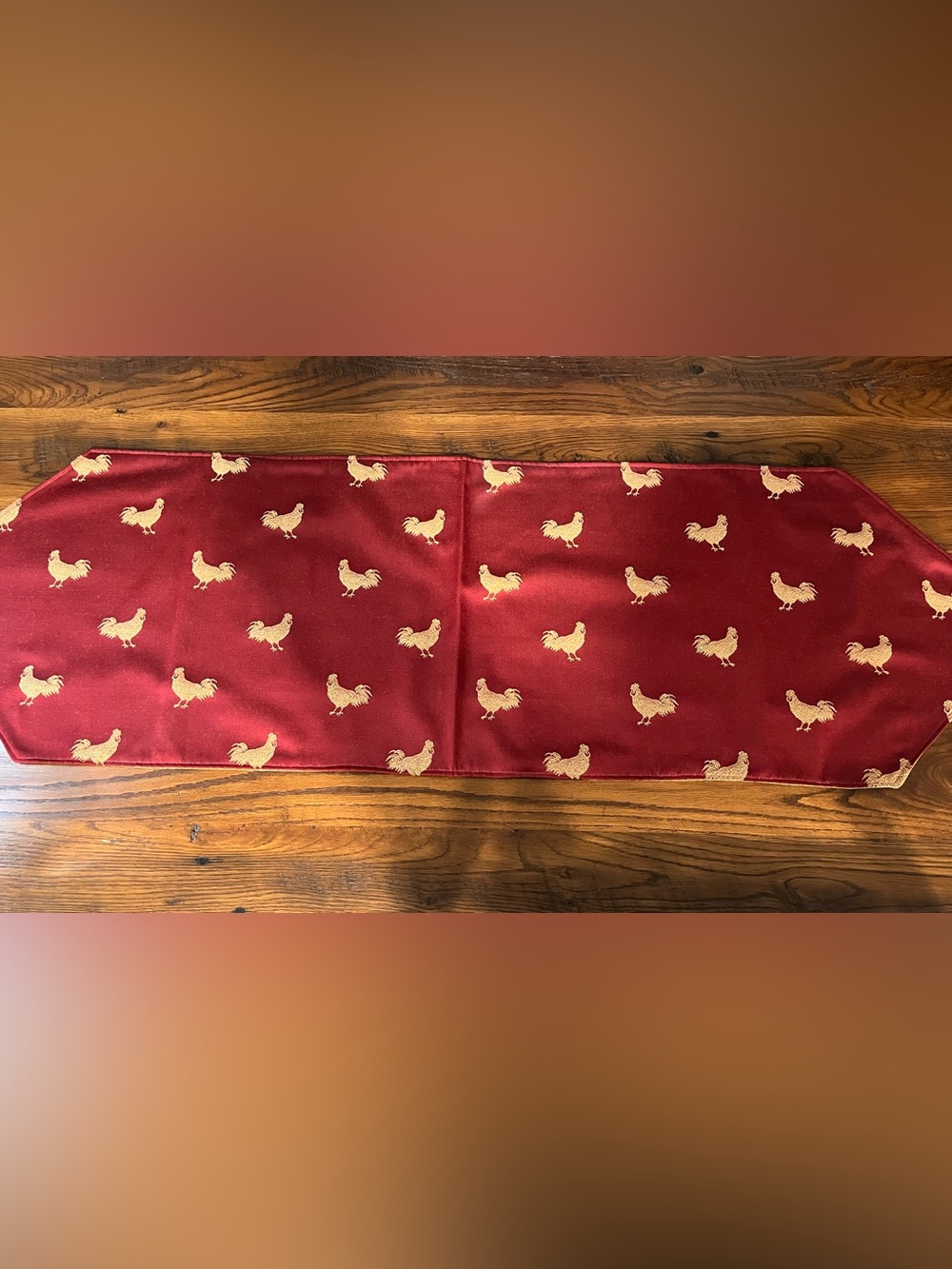 Reversible Chicken Table Runner